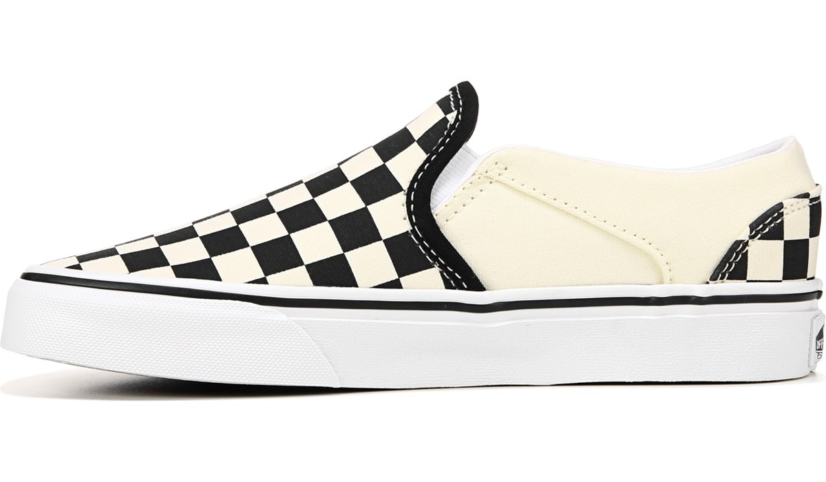 vans checkered shoes womens