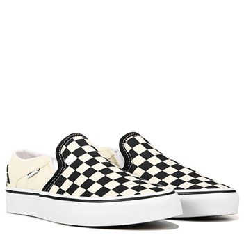 checkerboard vans famous footwear