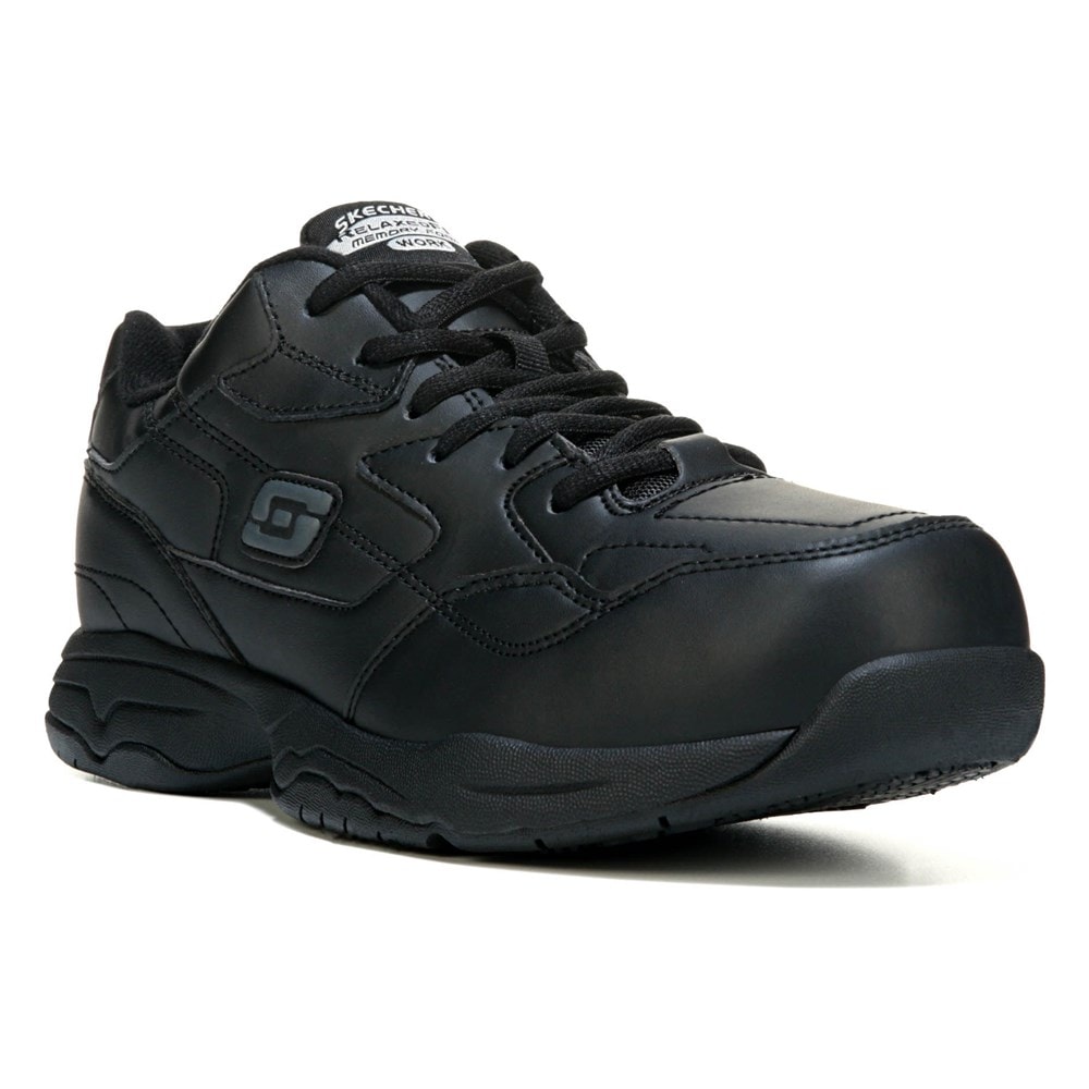 Mens memory sale foam work shoes