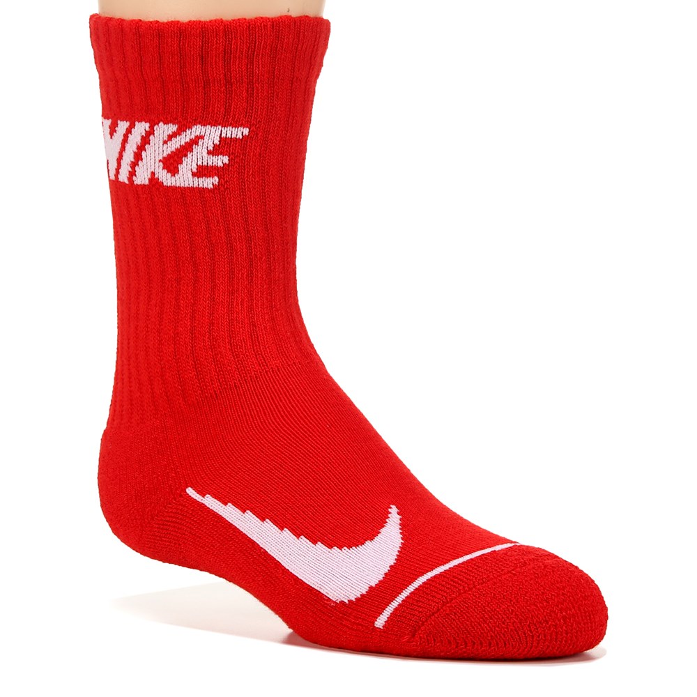 Little Kids' Nike Dri-Fit Crew Socks (6-Pack)