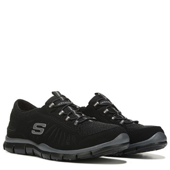 skechers gratis going places black