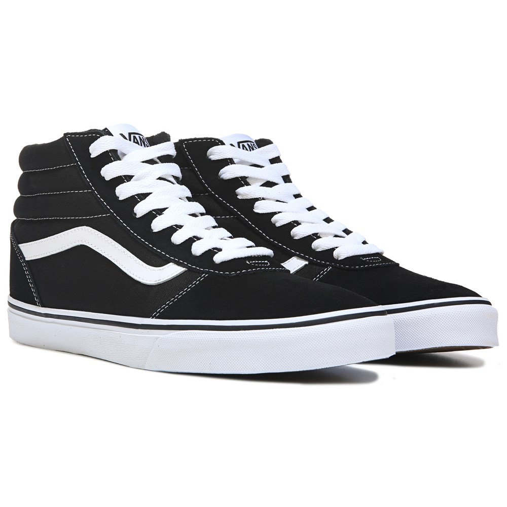 mens vans black high tops