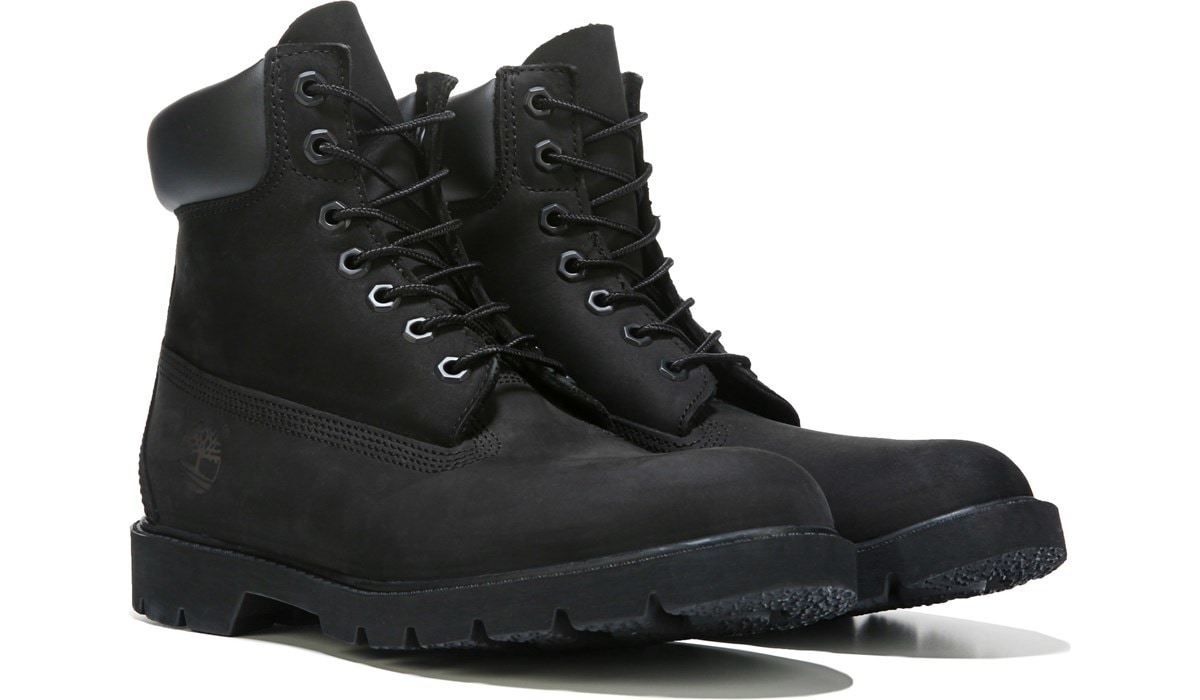 chrysant Vader staart black combat boots timberland