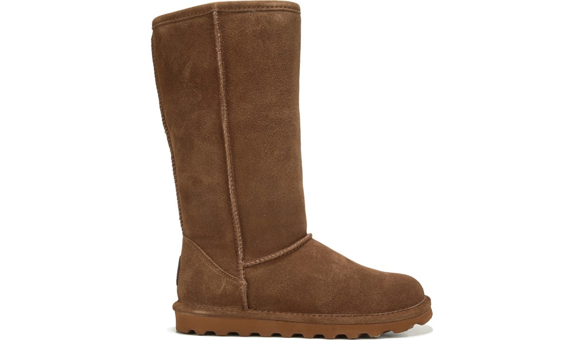 tall brown bearpaw boots