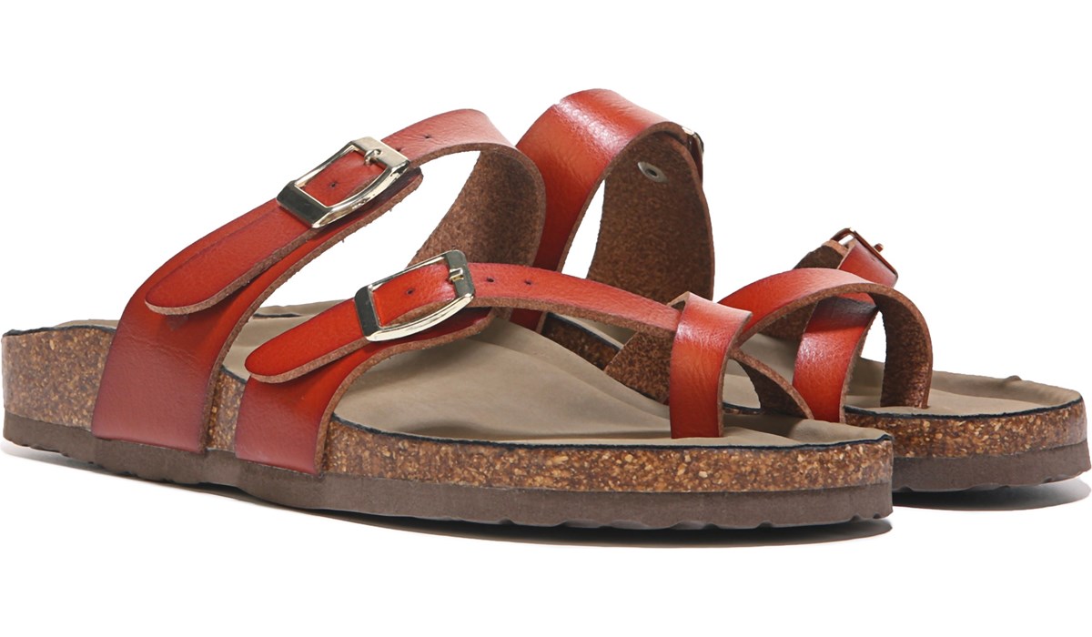 madden girl women's goldiie footbed sandal