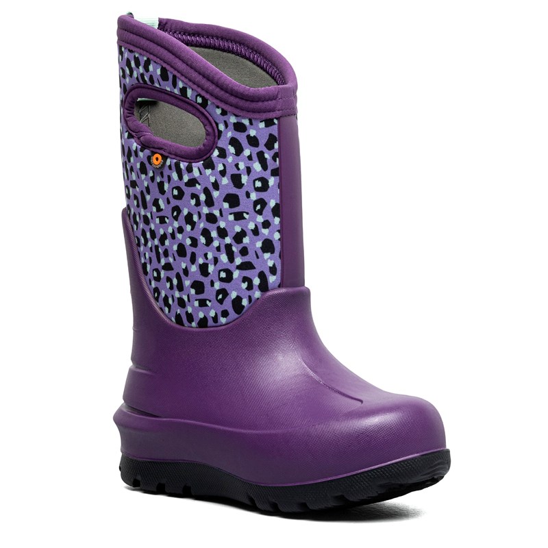 Bogs Kids' Neo-Classic Winter Boot Toddler/Little/Big Kid Boots (Purple Multi) - Size 1.0 M -  73233-540