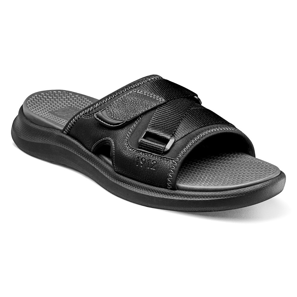 Wide men's cheap slide sandals