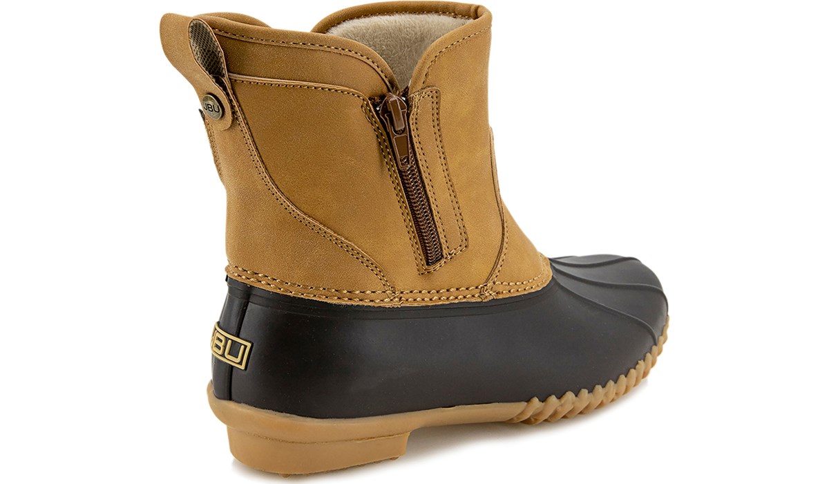 ladies slip on duck boots