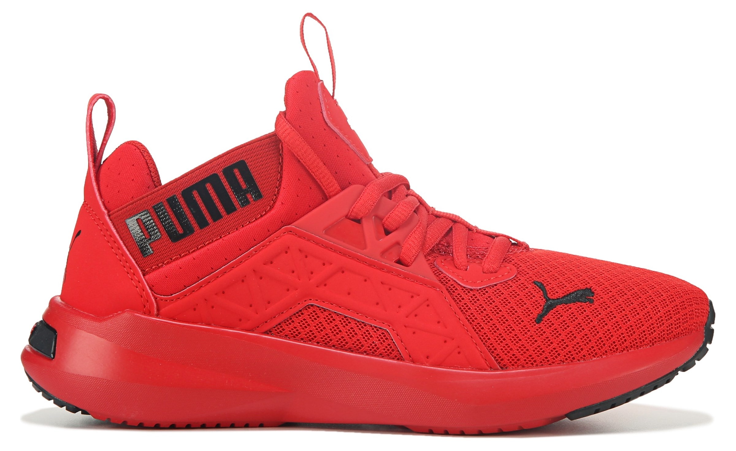 red puma shoes kids