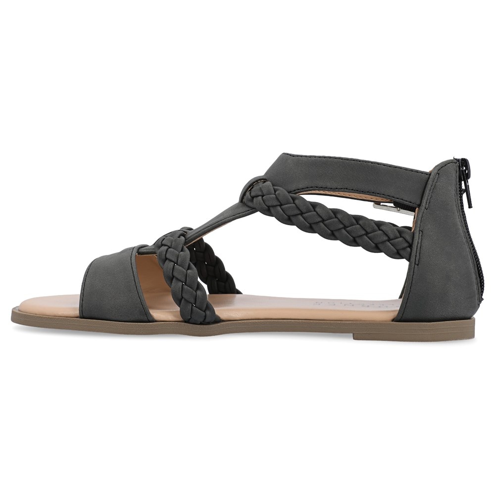 Braided gladiator sandals online