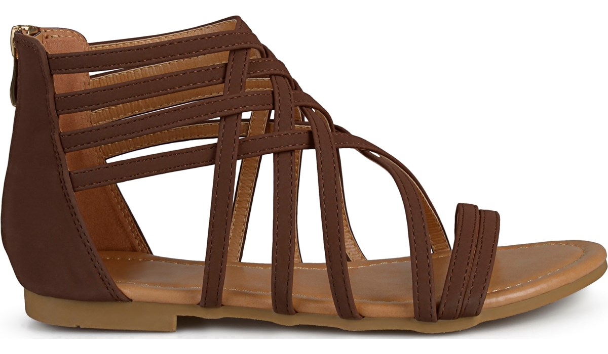 Journee Collection Women's Hanni Wide Gladiator Sandal