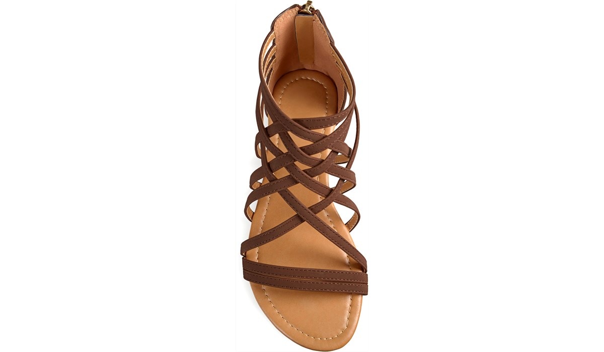 Journee Collection Women's Hanni Wide Gladiator Sandal | Famous Footwear