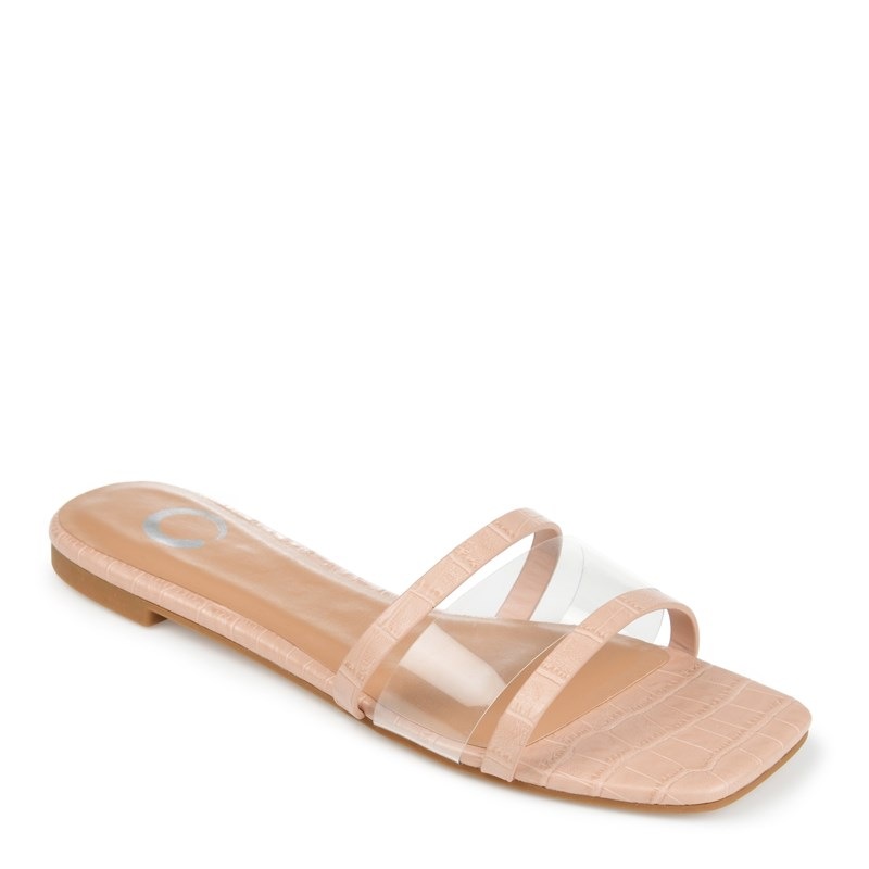 Journee Collection Women's Ramira Slide Sandals (Pink) - Size 8.0 M