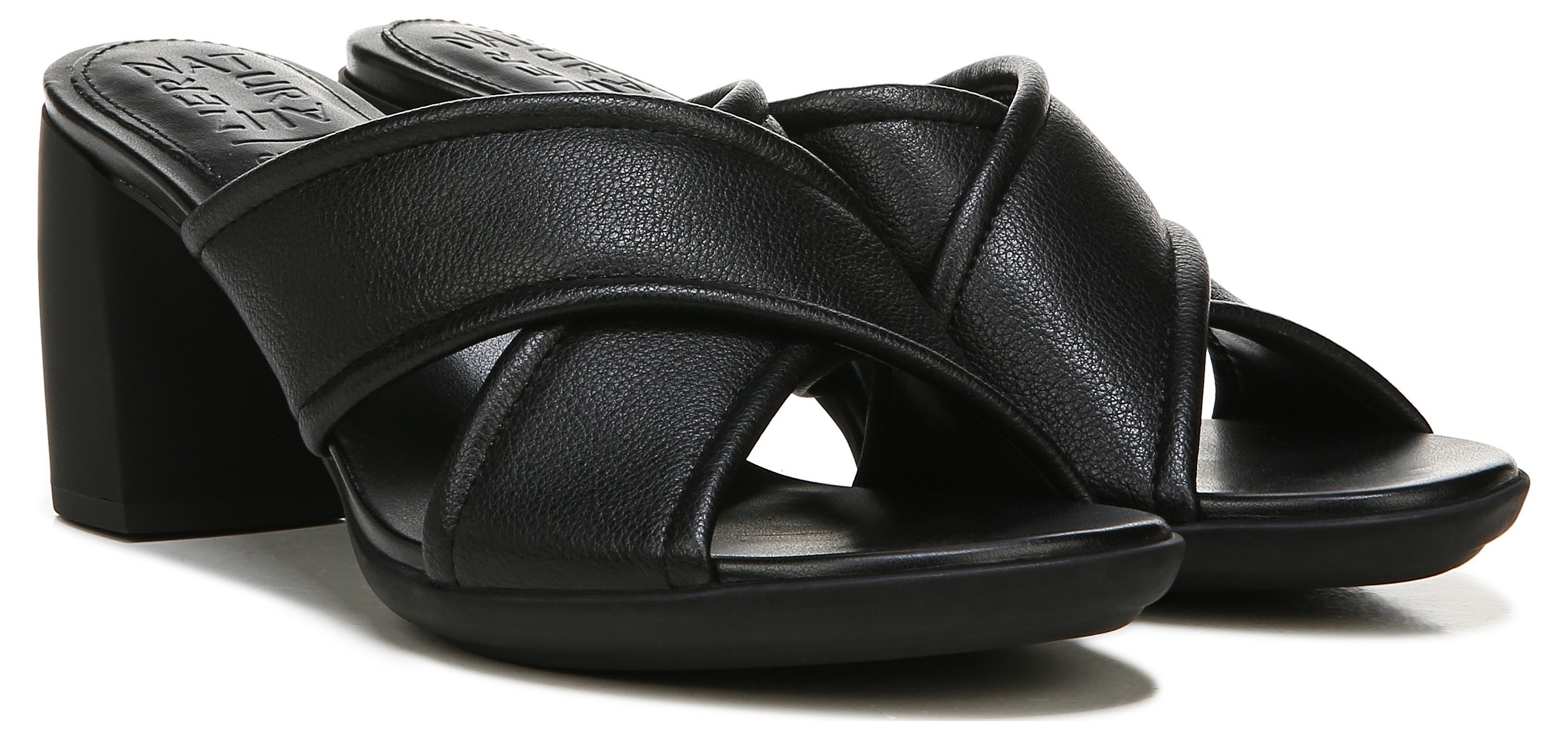 激安アウトレット!】 RIM.ARK sharp strap heel sandal/37/Black