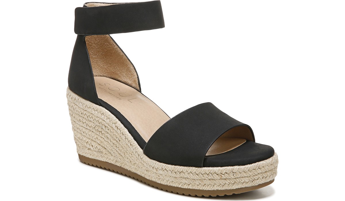 Naturalizer wedge shipping heels - Black