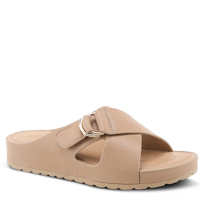 UPC 196341064297 product image for Patrizia Women's Rutha Sandals (Beige Synthetic) - Size 40.0 M | upcitemdb.com