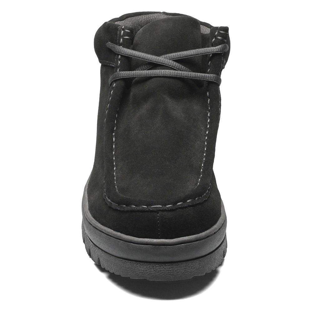 Nando waterproof black suede best sale