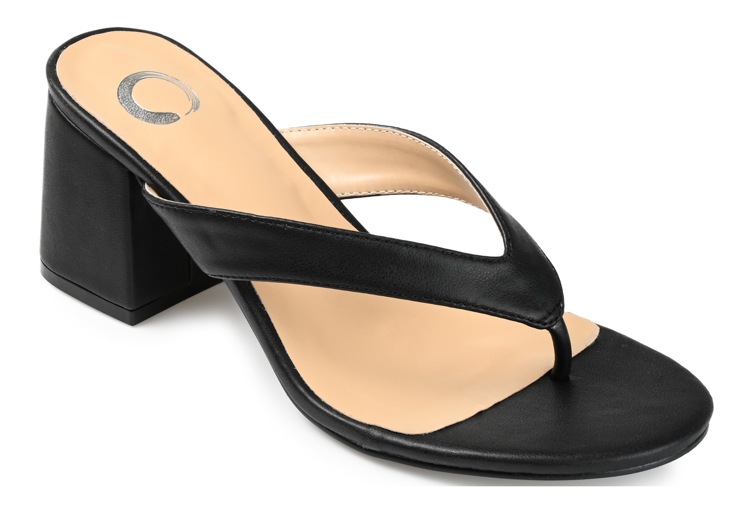 Journee Collection Women's Alika Block Heel Dress Sandal | Famous Footwear