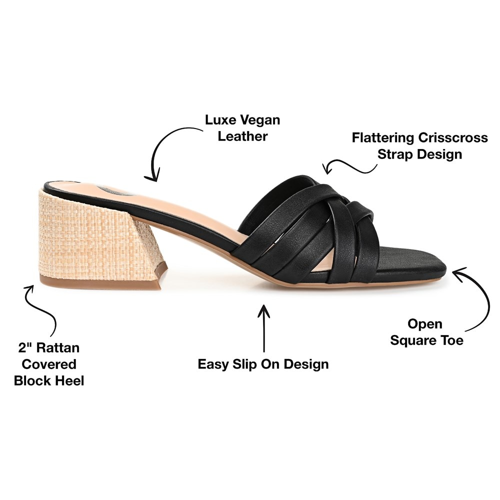 Slide sandal block shops heel