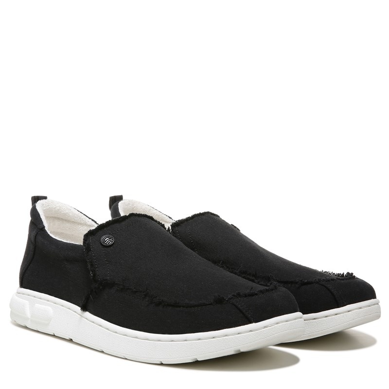 Vionic Men's Seaview Slip On Shoes (Black Canvas) - Size 10.5 M