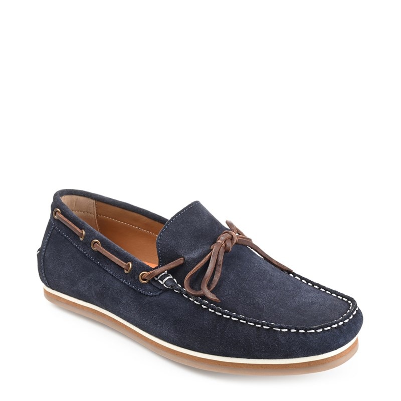 Thomas & Vine Men's Sadler Slip On Shoes (NavySuede) - Size 10.5 M