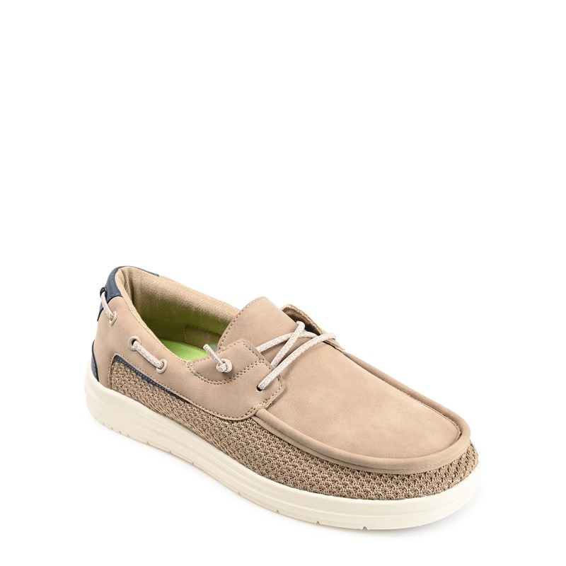 Vance Co. Men's Carlton Slip On Shoes (Taupe) - Size 10.5 M