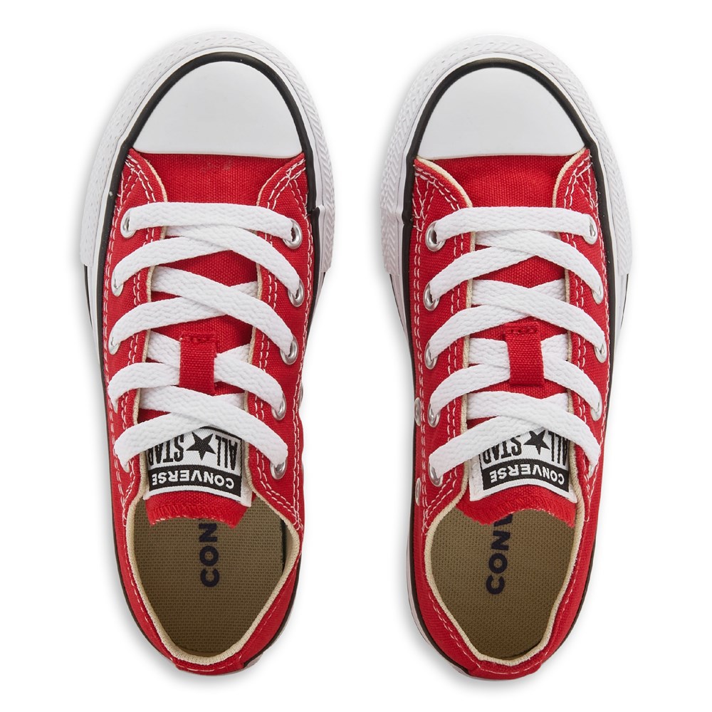 Boys red converse shoes online