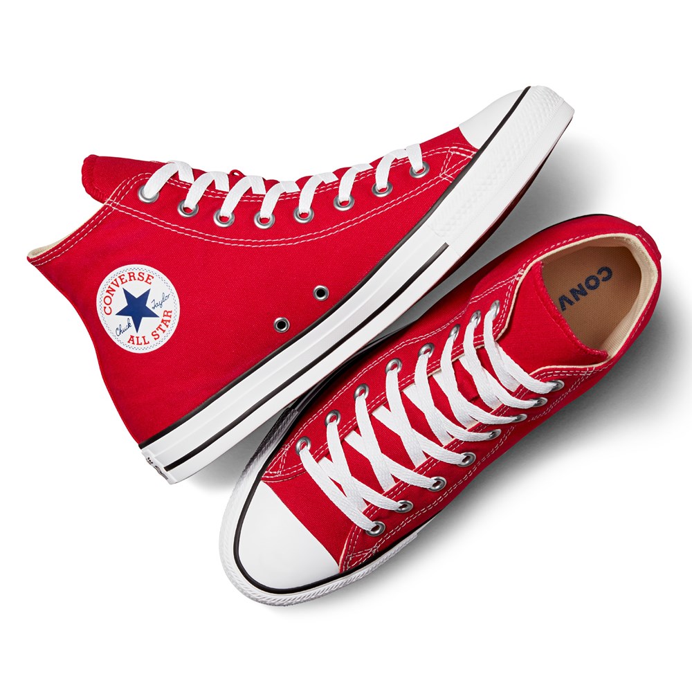 Converse red high cut on sale