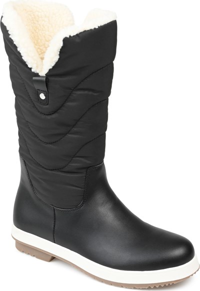 Womens black outlet snow boots uk