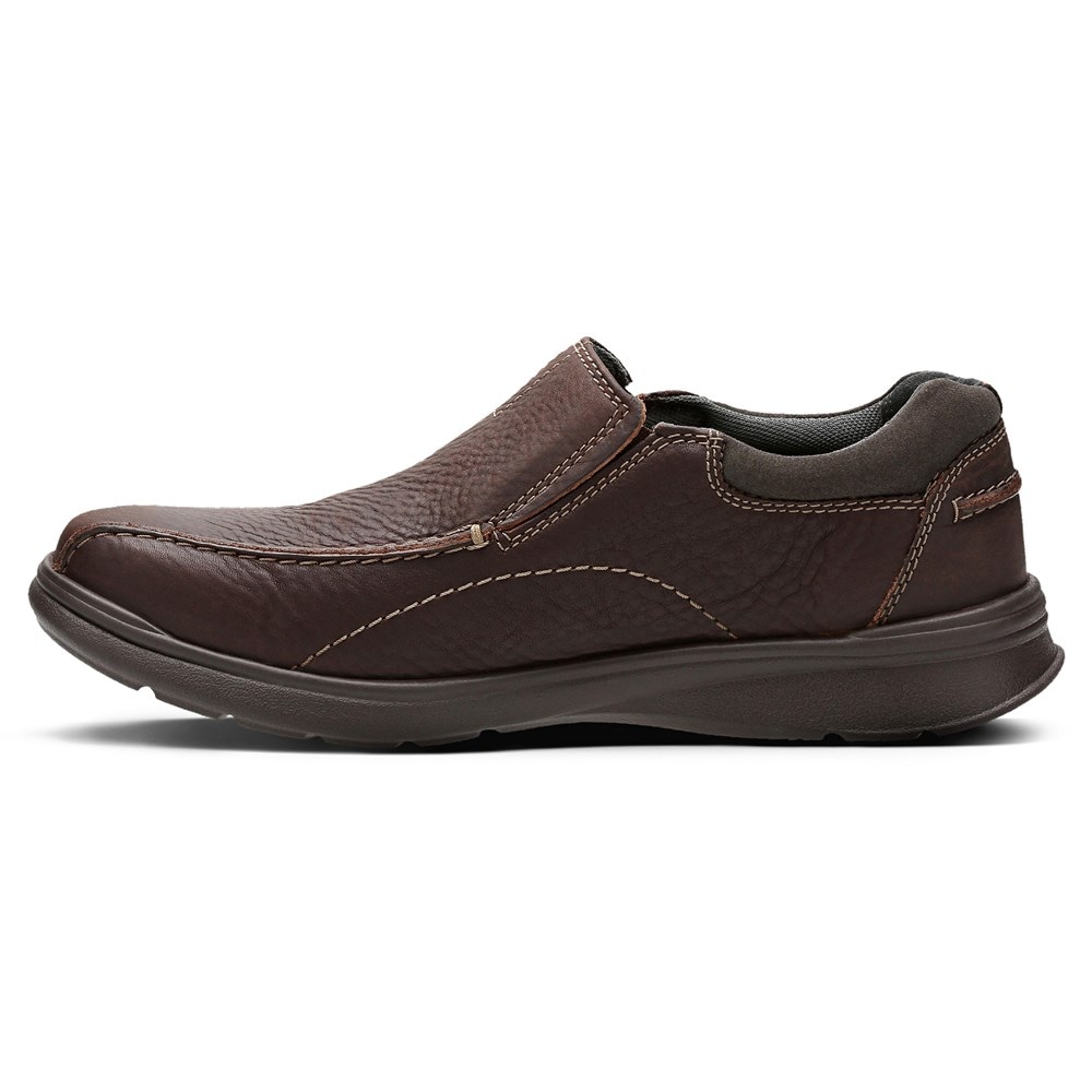 Clarks cotrell step brown on sale