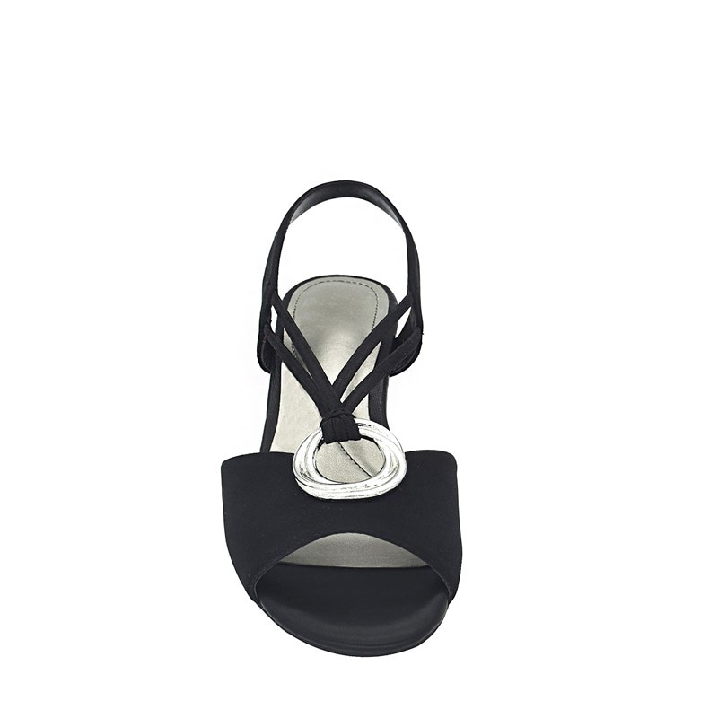 Impo roma stretch hot sale slingback wedge sandals