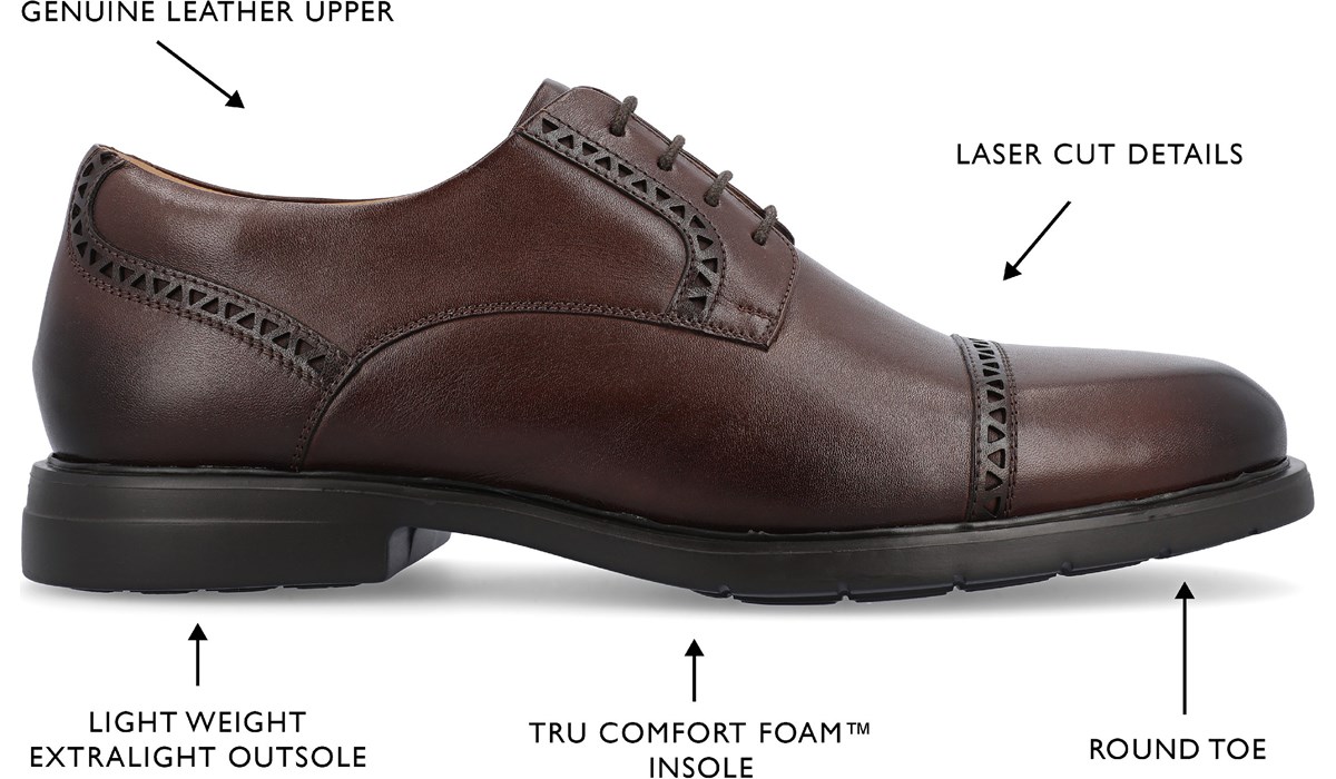 kendrick cap toe oxford