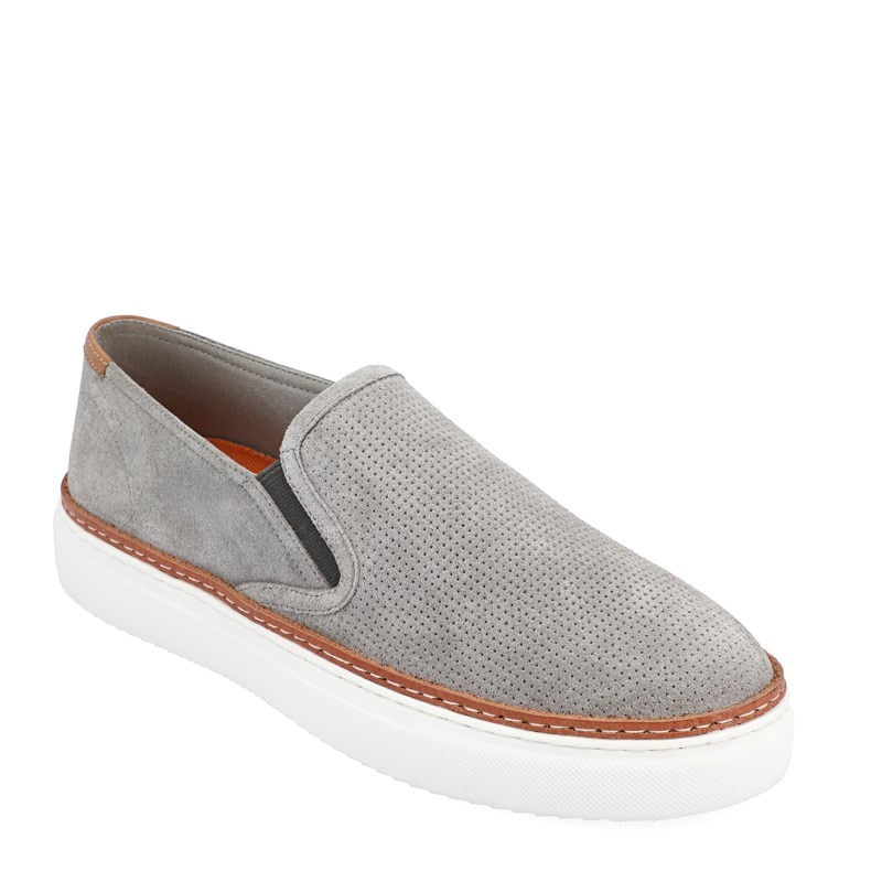 Thomas & Vine Men's Tillman Slip On Sneakers (Grey) - Size 10.5 M