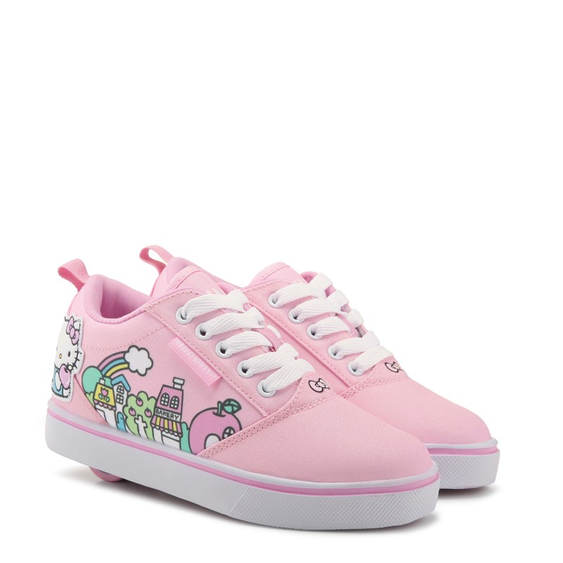 Heelys Kids' Hello Kitty Pro 20 Skate Sneaker Little/Big Kid Shoes (Hello Kitty Pink) - Size 7.0 M