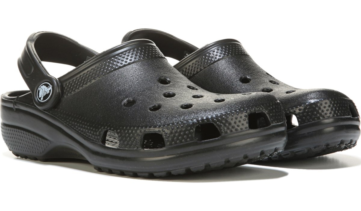 Crocs Men's Classic Clog Black, Sandals 