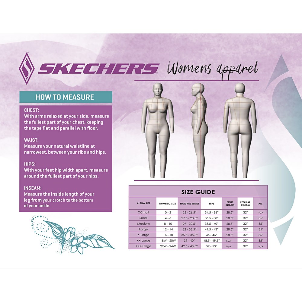 Skechers Go Walk High Waisted Leggings II Ladies