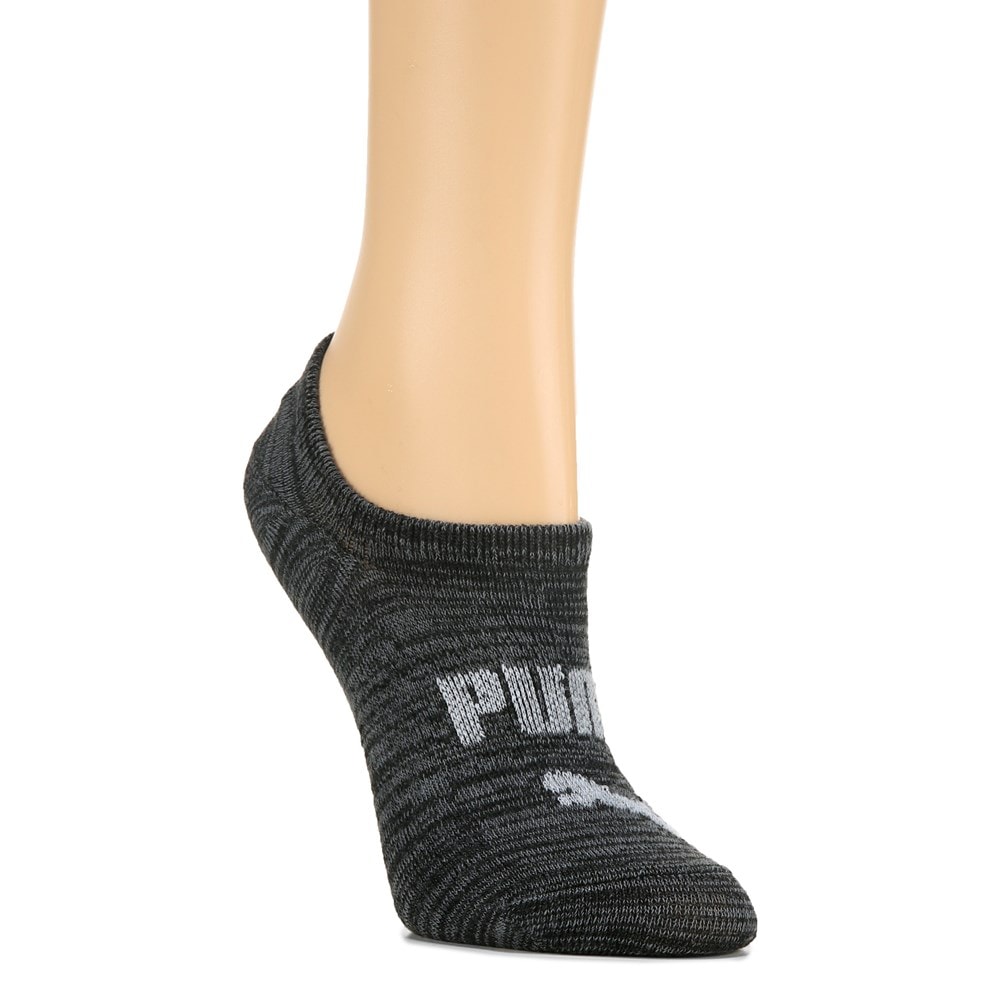PUMA Women's 6 Pack No Show Liner Socks