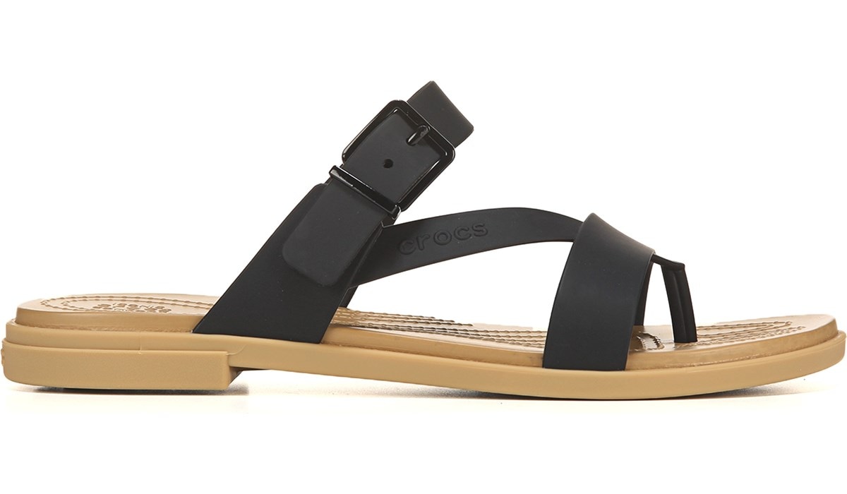 Crocs Women's Tulum Toe Post Slide Sandal | Famous Footwear