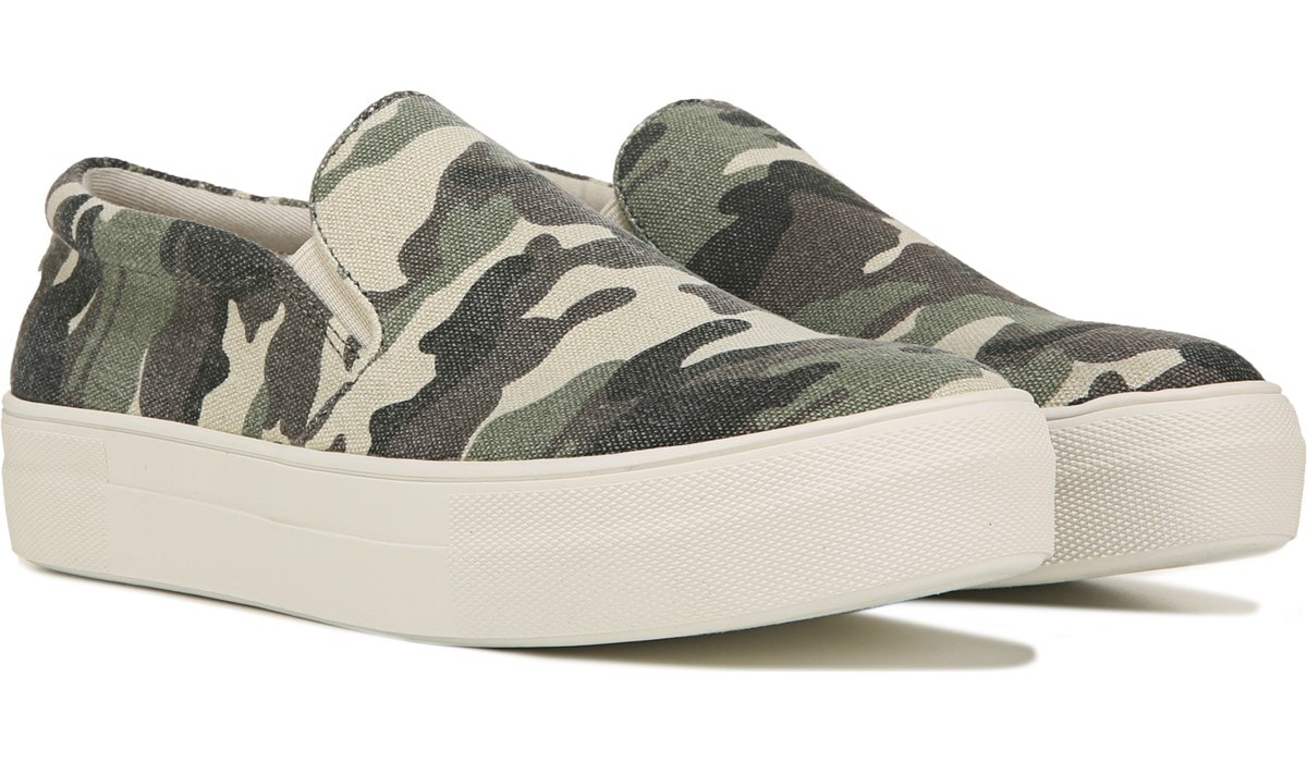 gills camouflage platform sneakers