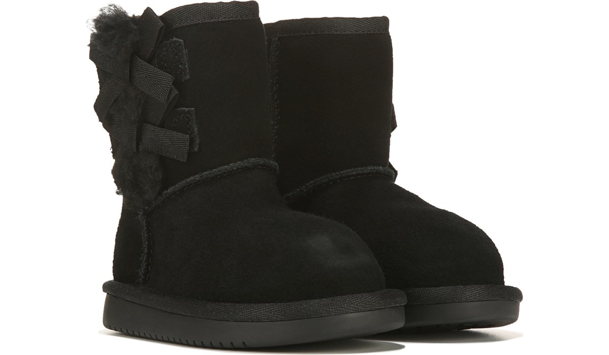 koolaburra short black boots