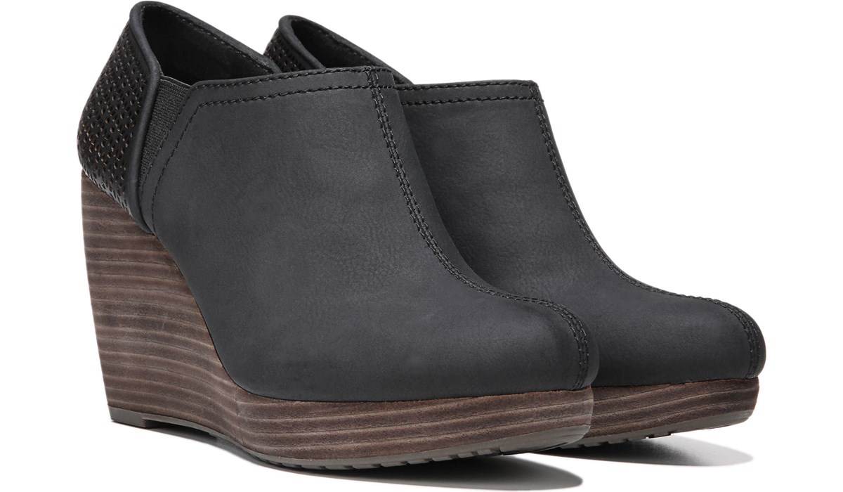 black sock ankle boot