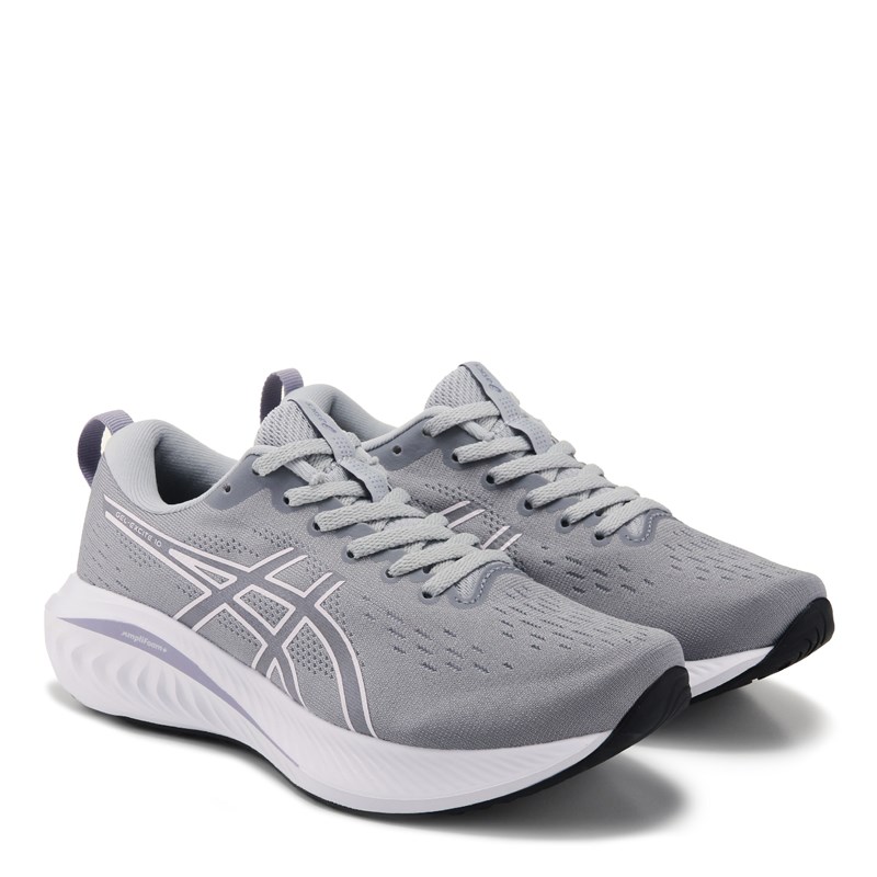 ASICS Women's Gel Excite 10 Running Shoes (Grey/Lavender) - Size 9.0 D