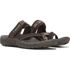 Skechers women's reggae trailway outlet slop sandals flip flop