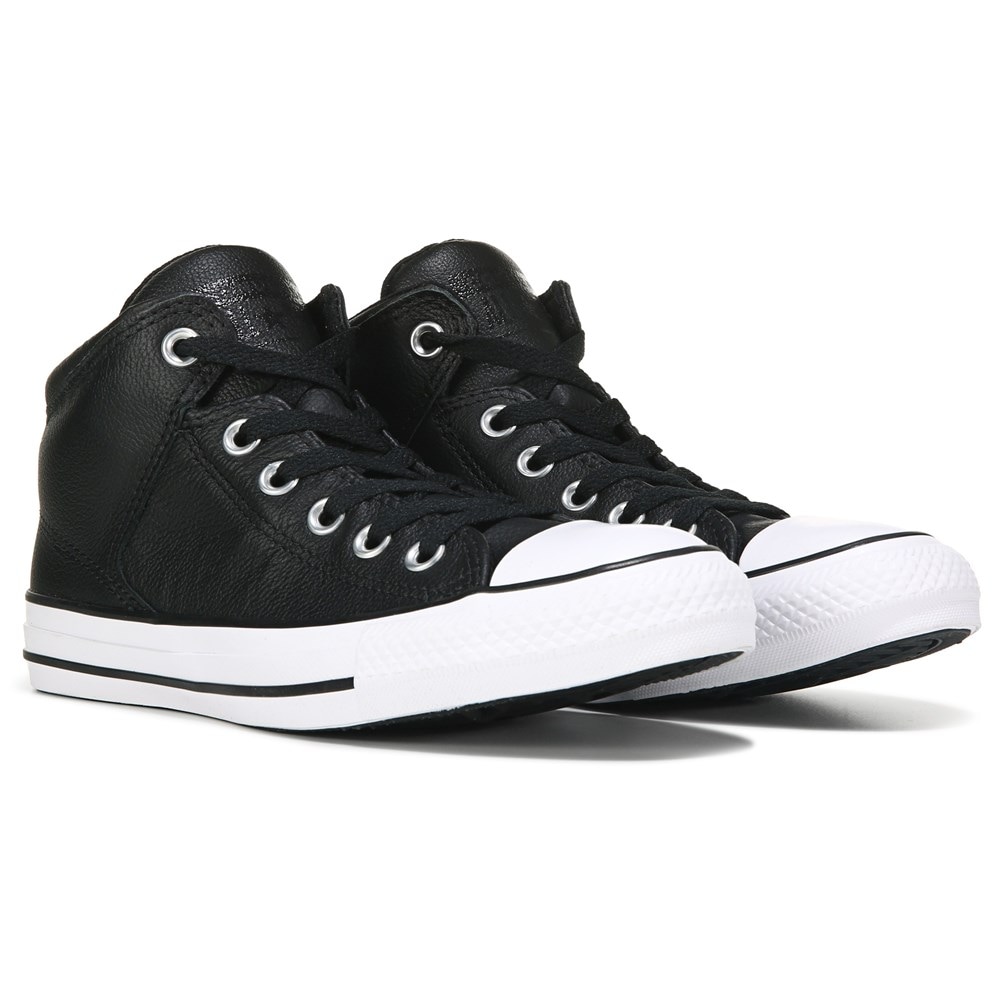 Mam merk Encyclopedie Converse Men's Chuck Taylor All Star High Street Leather Sneaker | Famous  Footwear