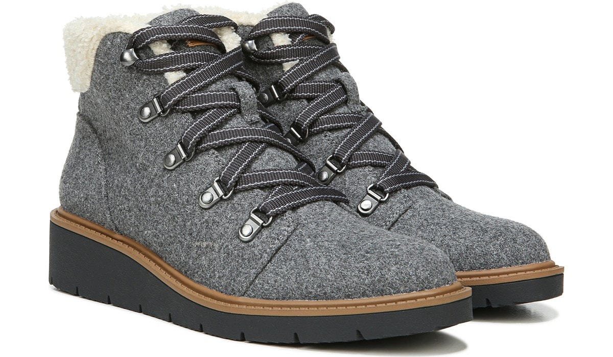 Dr scholl's create wedge hotsell bootie grey