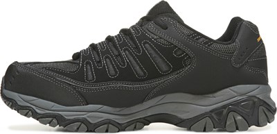 Skechers memory foam hot sale steel toe shoes