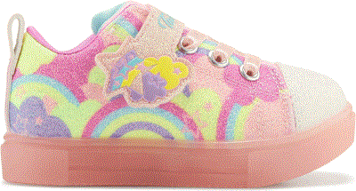 Athletic Works Toddler Girls Low Top Light Up Sneakers