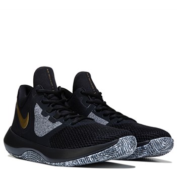 nike air precision black and gold