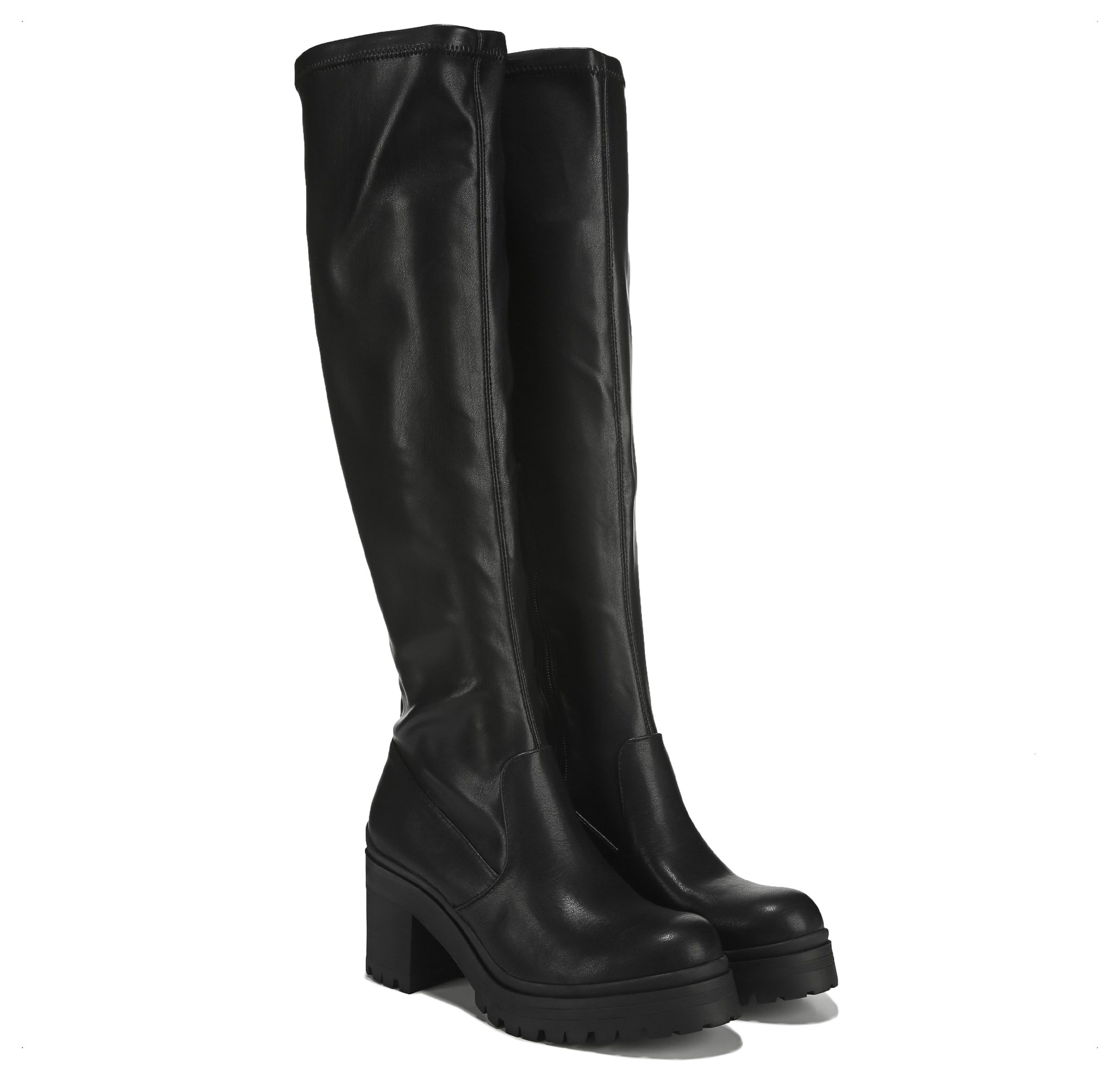 coretta knee high lug sole boot