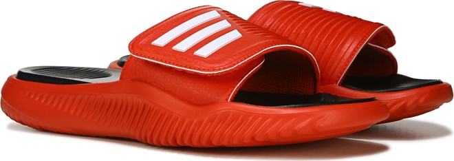 Men's adidas swim hot sale alphabounce basketball slides